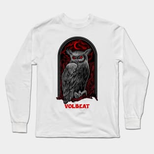 The Moon Owl Volbeat Long Sleeve T-Shirt